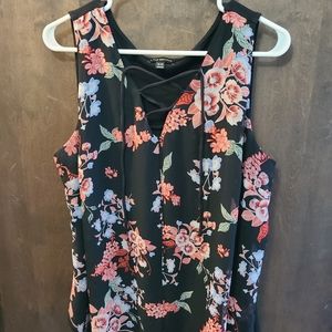 Lane Bryant Sleeveless Dress Shirt